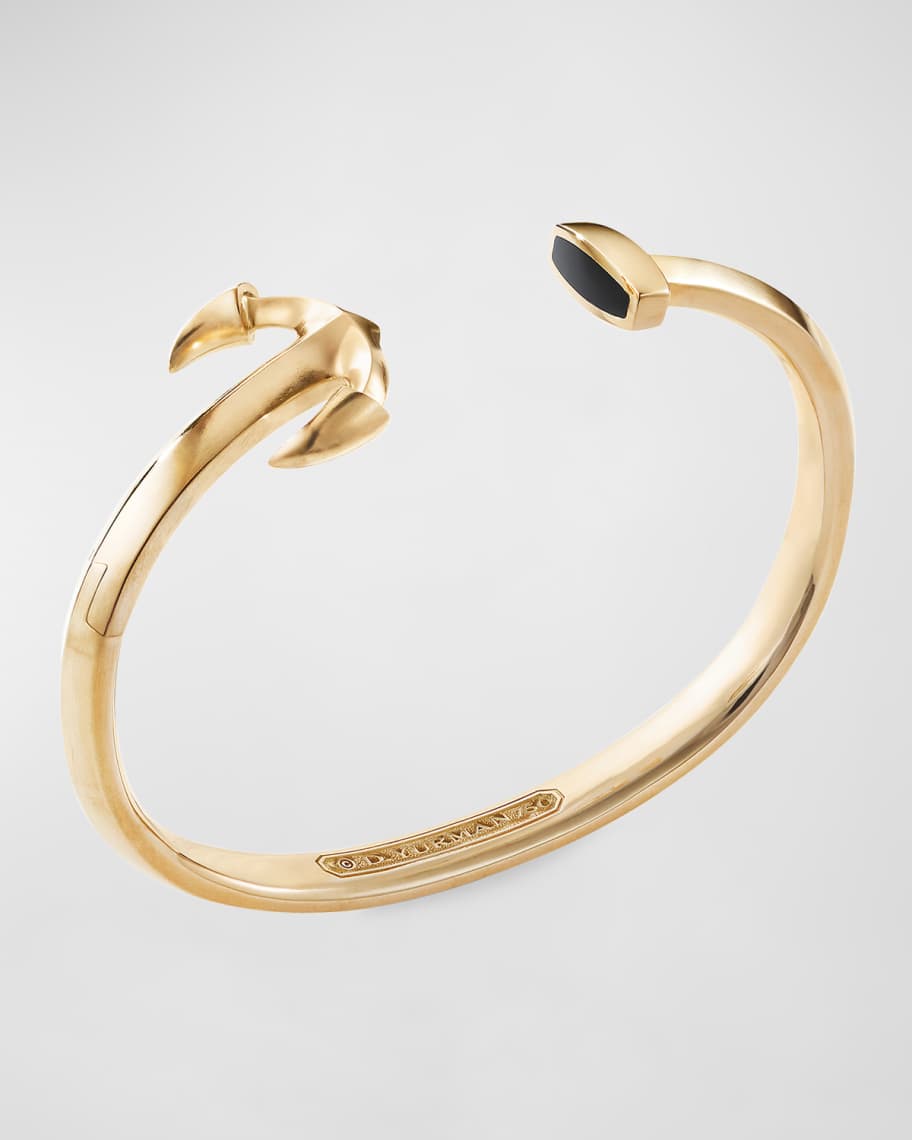 David Yurman Men's Maritime 18k Gold Anchor Cuff Bracelet Neiman Marcus
