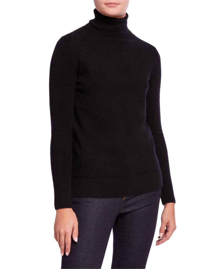 Neiman Marcus Cashmere Collection Cashmere Turtleneck Sweater | Neiman ...