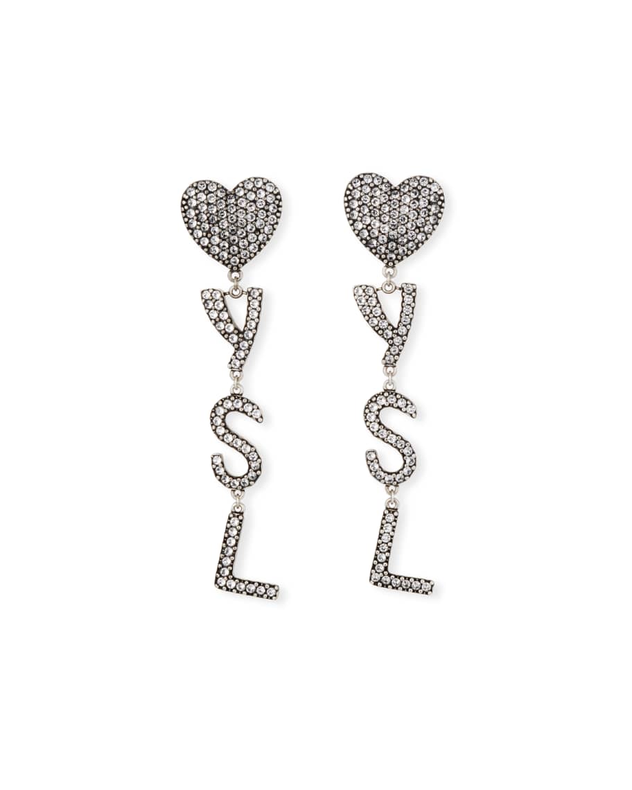 St. Louis Cardinals Crystal Heart Earrings – Pierced – Final Touch Gifts