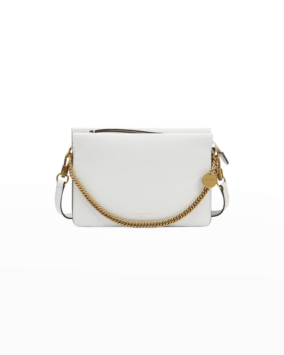 Givenchy Cross 3 Leather Crossbody Bag | Neiman Marcus