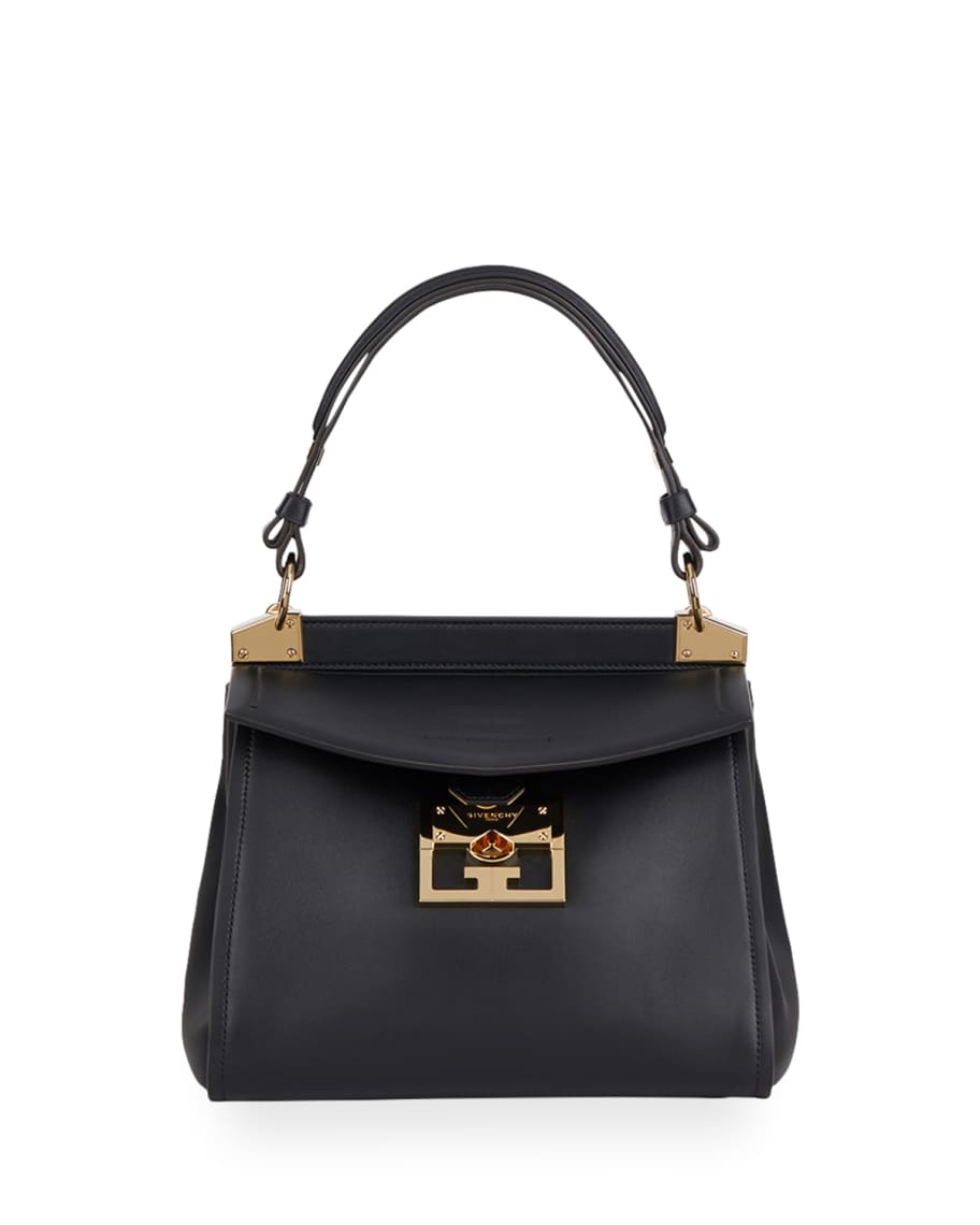 Givenchy Mystic Small Calfskin Top-Handle Bag | Neiman Marcus