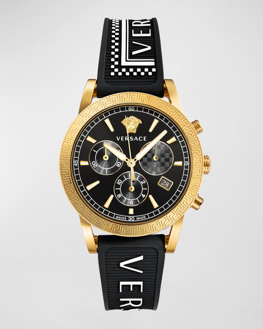 Versace Men's 40mm Sport Tech Chronograph Watch Neiman Marcus