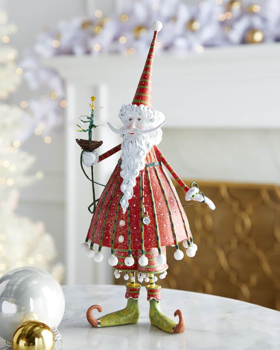 Patience Brewster Dash Away Santa Mini Ornaments Set