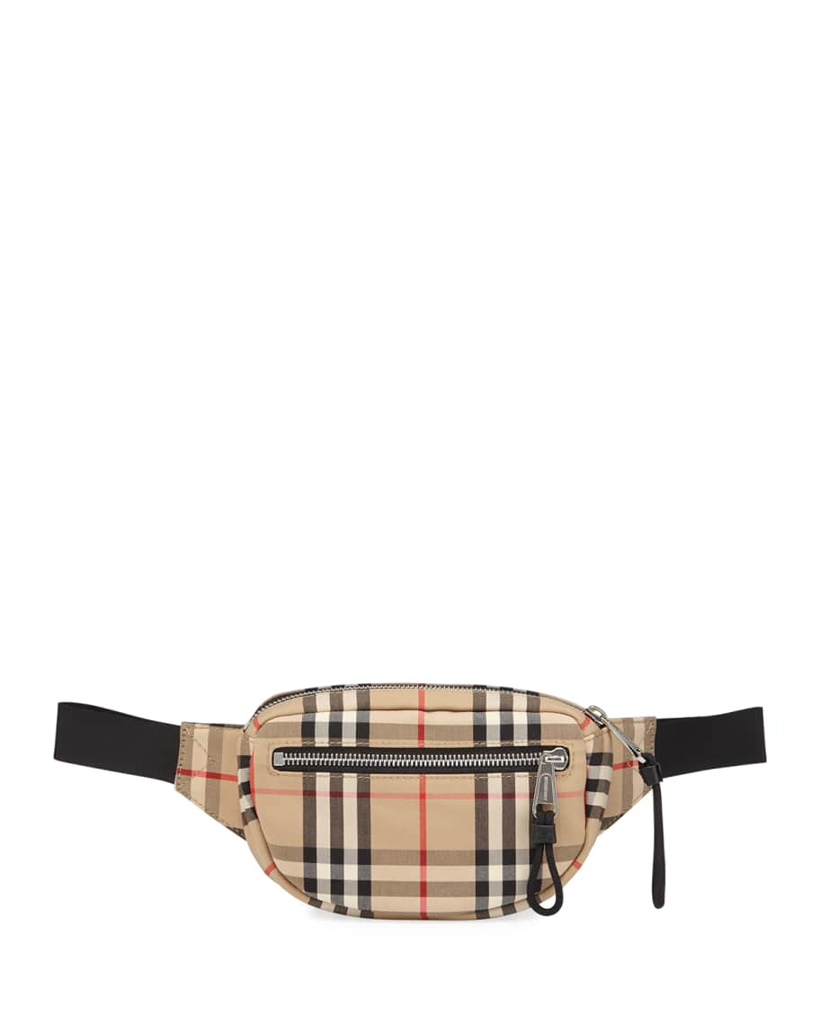 Vintage check belt bag BURBERRY