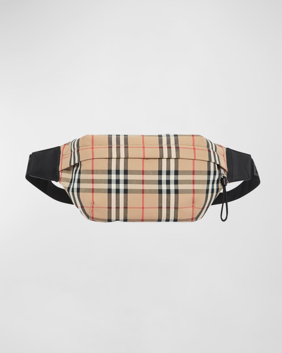Burberry Men s Vintage Check Nylon Belt Bag Fanny Pack Neiman Marcus