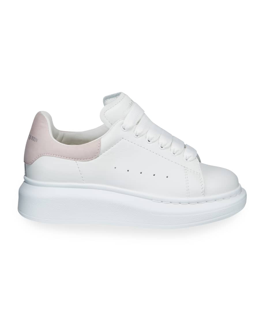 Alexander McQueen Boy s Oversized Leather Sneakers Toddler Kids