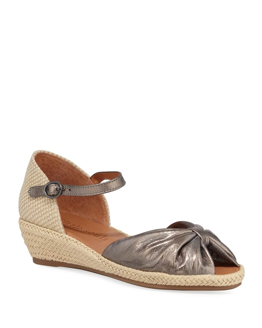 Gentle Souls Lucille Demi Wedge Espadrilles | Neiman Marcus