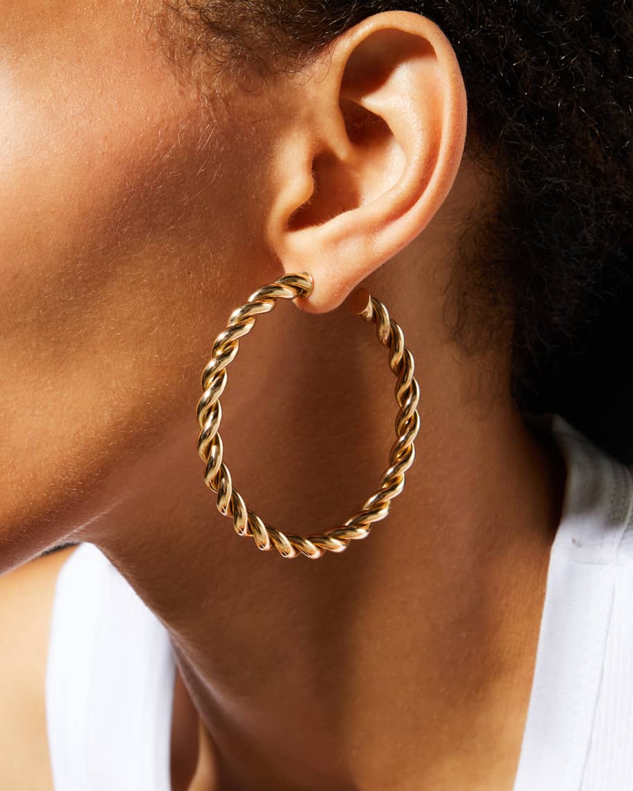 Thin rhinestone hoop earrings clearance
