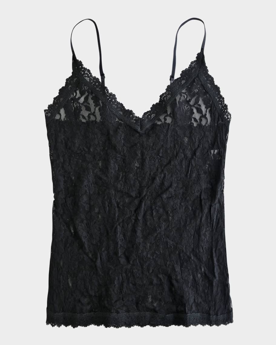 LA PERLA & Hanky Panky ブラックキャミソール Plus Size Signature Lace® Classic Cami Black | Hanky Panky