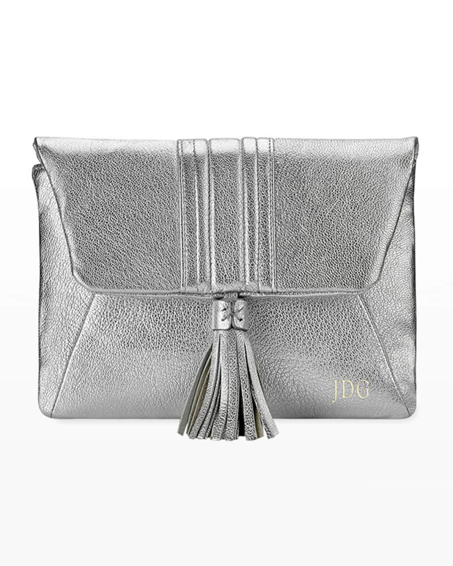 Gigi New York Ava Metallic Clutch Bag Neiman Marcus