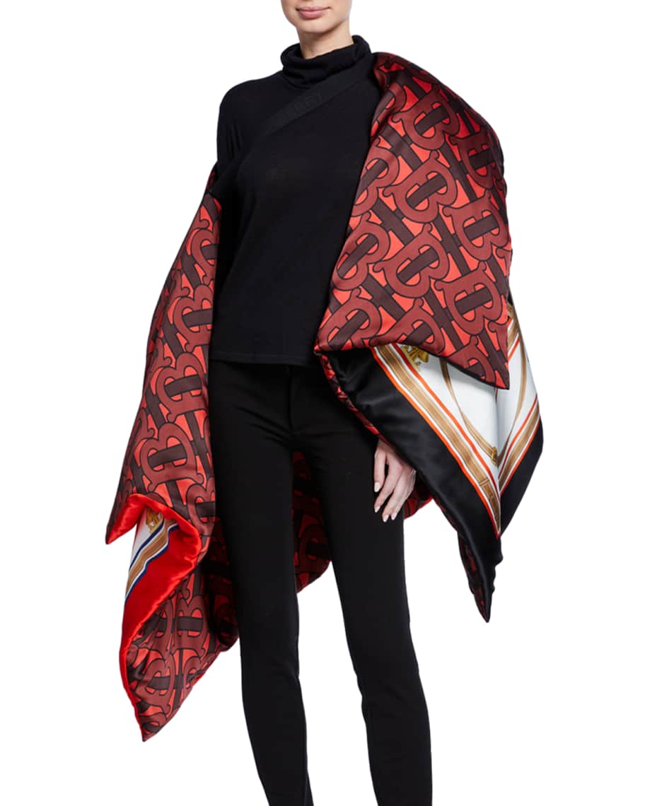 Burberry puffer cape sales