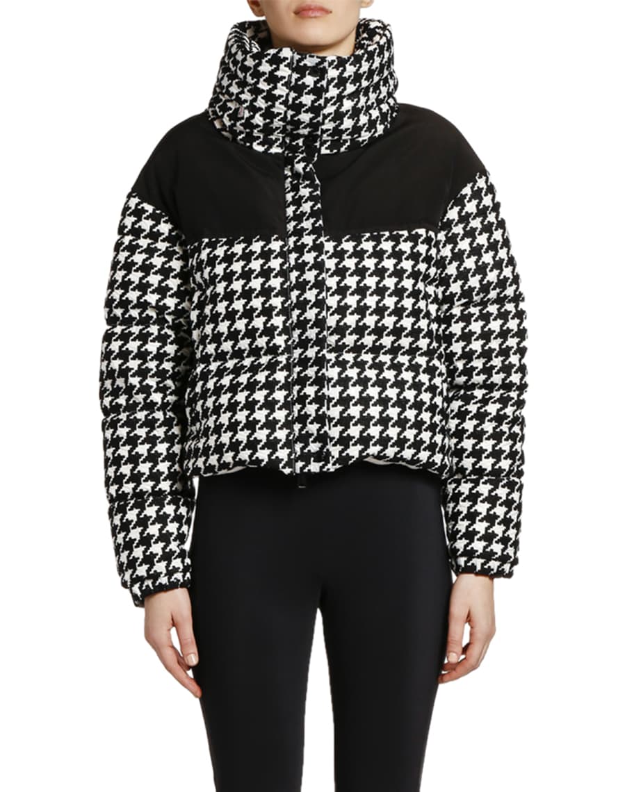 moncler houndstooth jacket