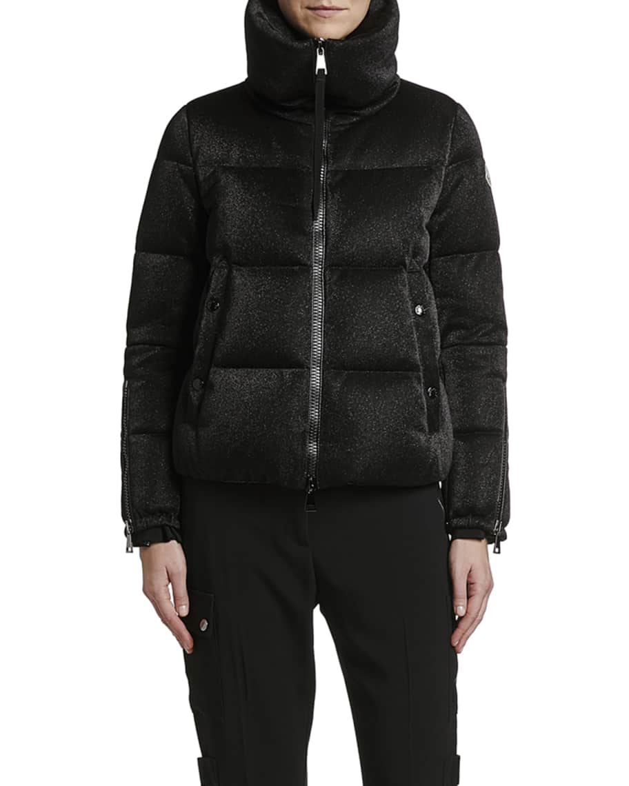 Moncler Bandama Zip-Sleeve Puffer Jacket | Neiman Marcus