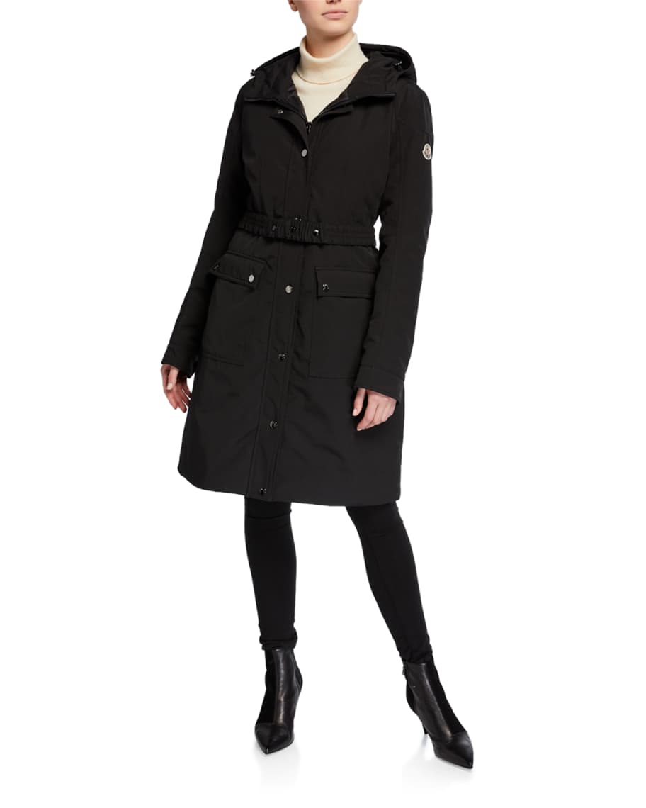 Moncler Lorado Hooded A Line Jacket Neiman Marcus