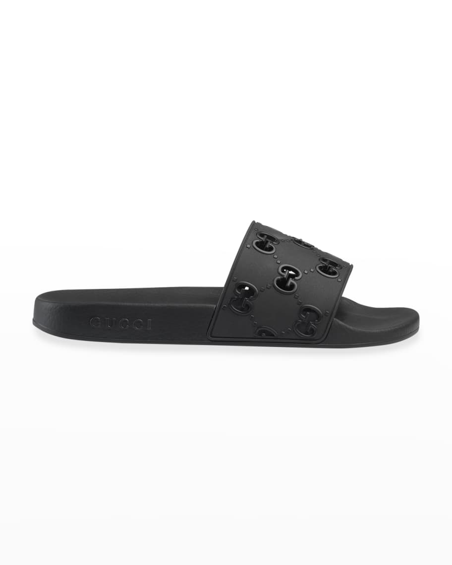 Gucci Man Black Slides