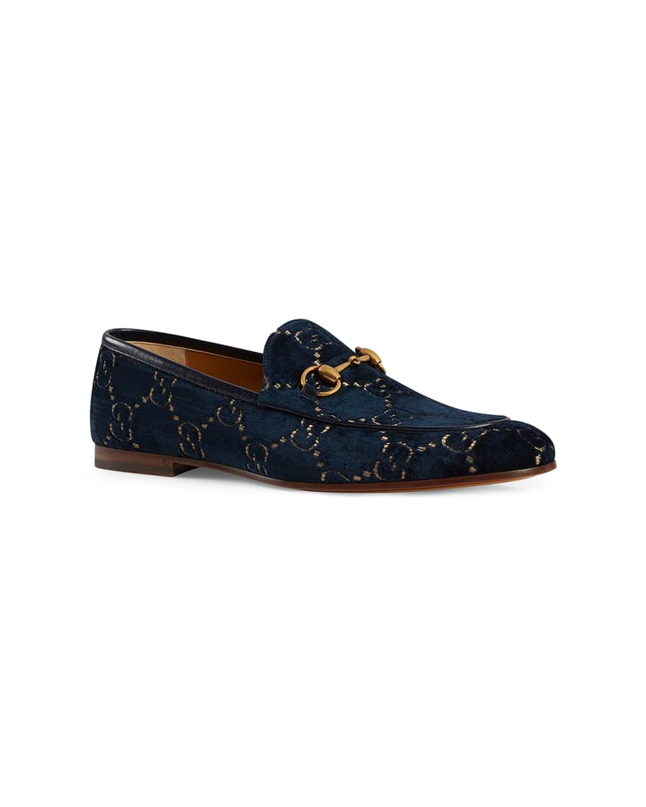 Gucci velvet loafers top