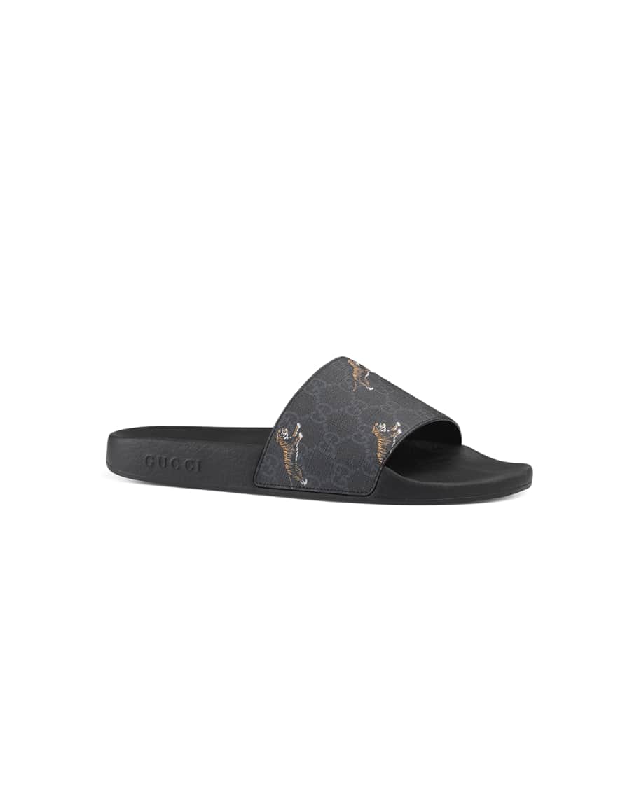 Pursuit tiger print slide sandal best sale