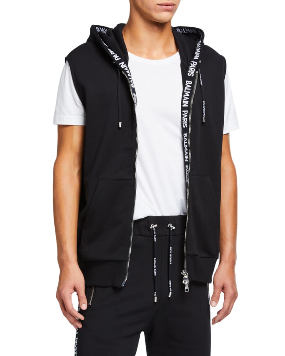 Gucci - Men - Webbing-Trimmed Jacquard-knit Hooded Bomber Jacket White - M
