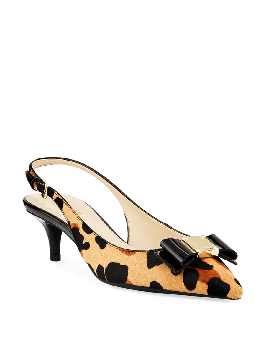 Cole haan tali bow slingback best sale