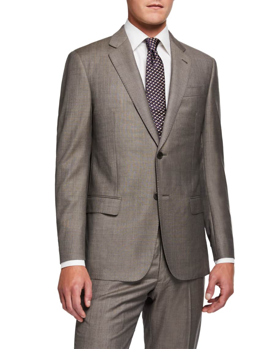 Emporio Armani Men's G Line Super 140s Wool Suit Neiman Marcus