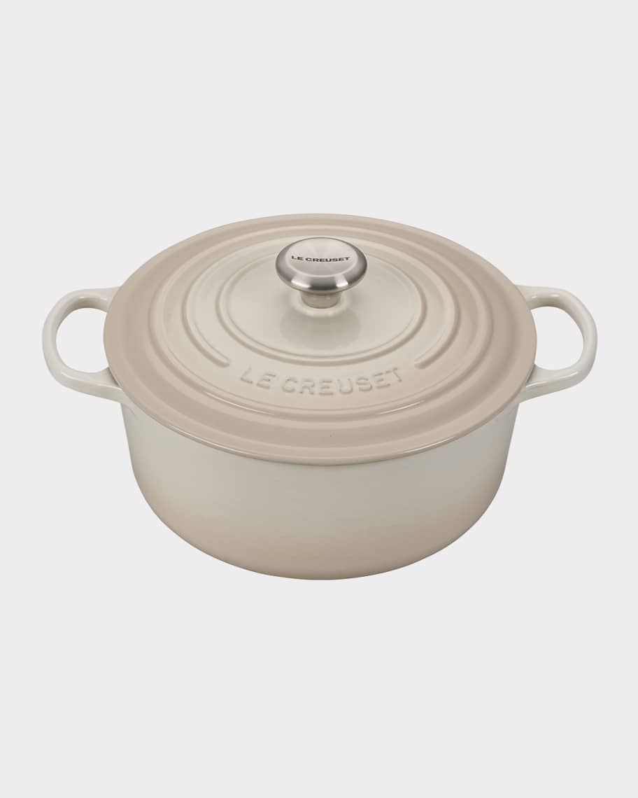 Le Creuset 5.5-Qt. Round Dutch Oven in Meringue