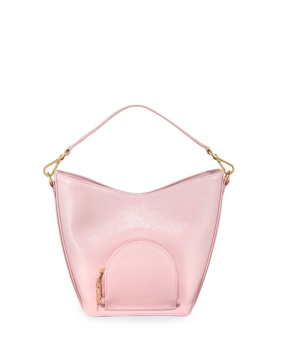 Complet Eva Mini Soft Leather Bucket Bag, Pink | Neiman Marcus