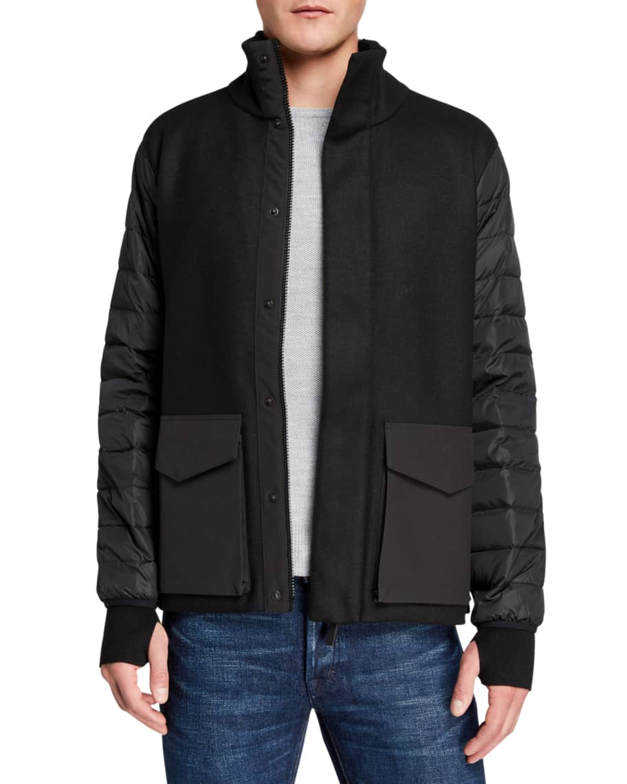 Canada Goose Men s Glenwood Knit Jacket Neiman Marcus