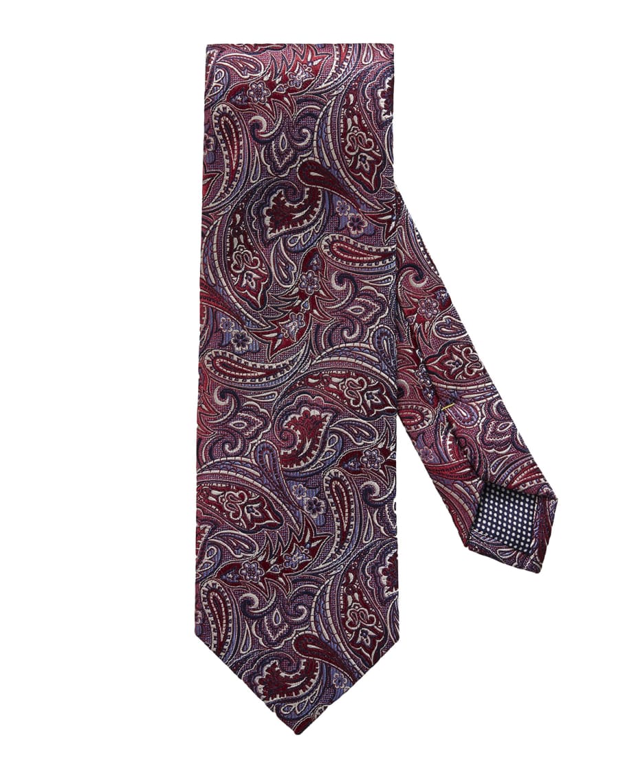 Eton Paisley Silk Tie | Neiman Marcus