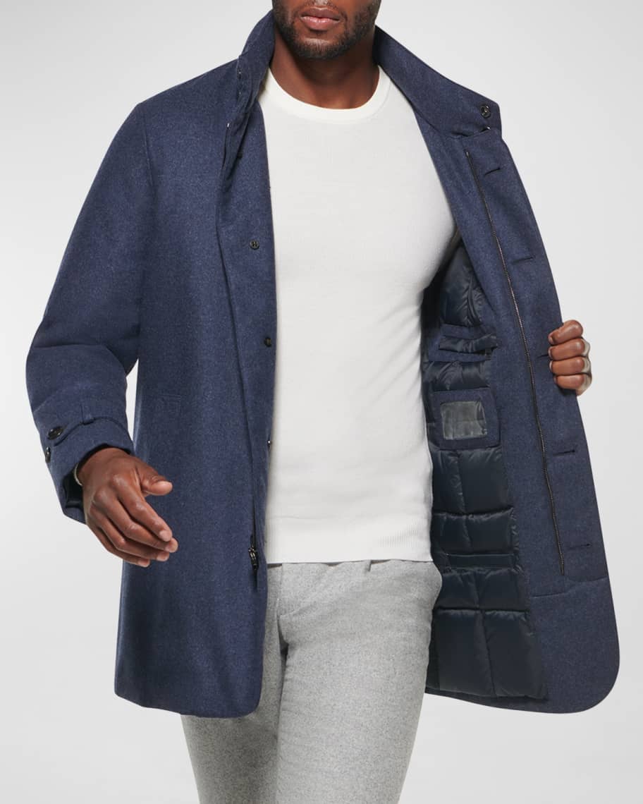 Norwegian wool car coat shop