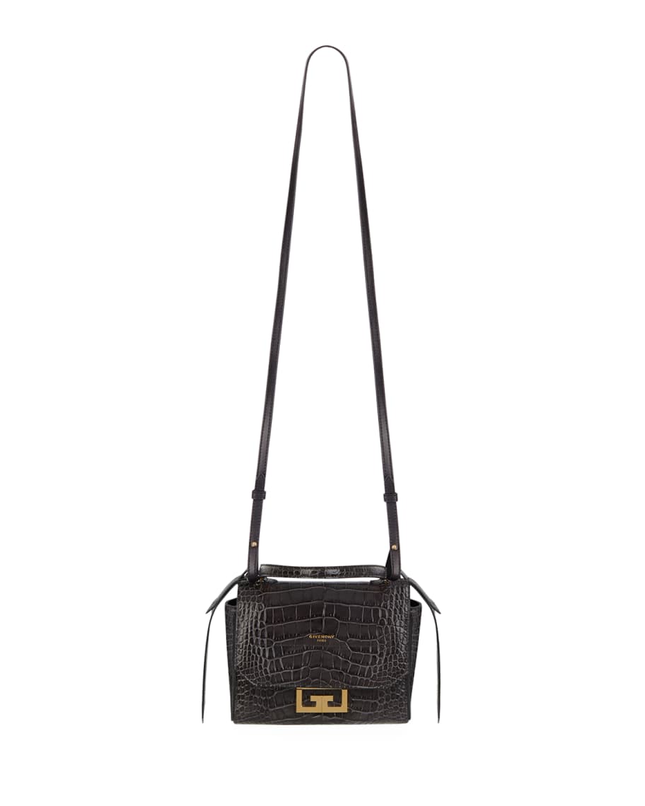 Givenchy Eden Mini CrocodileEmbossed Crossbody Bag Neiman Marcus