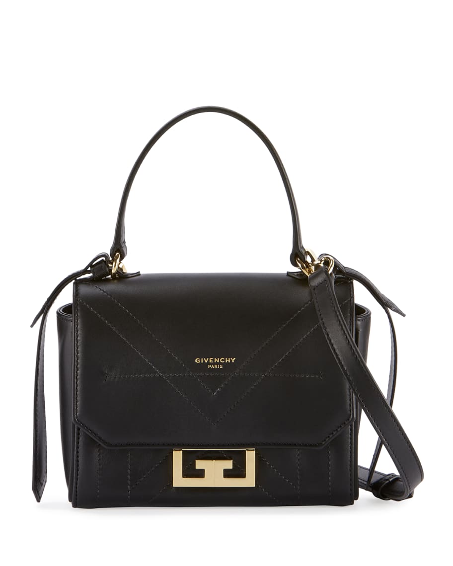 Givenchy Medium Antigona Smooth Biker Leather Satchel - Black