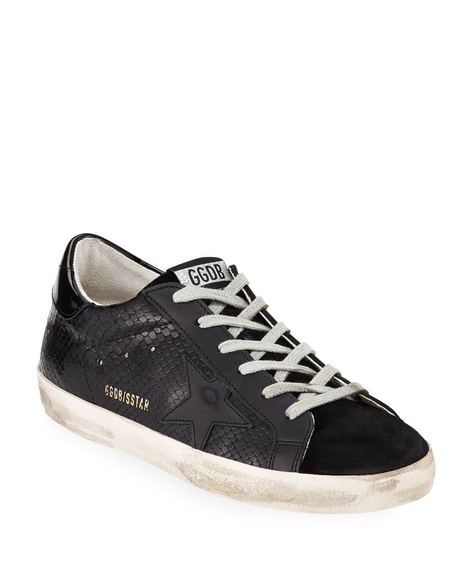 Superstar tonal shop leather sneakers