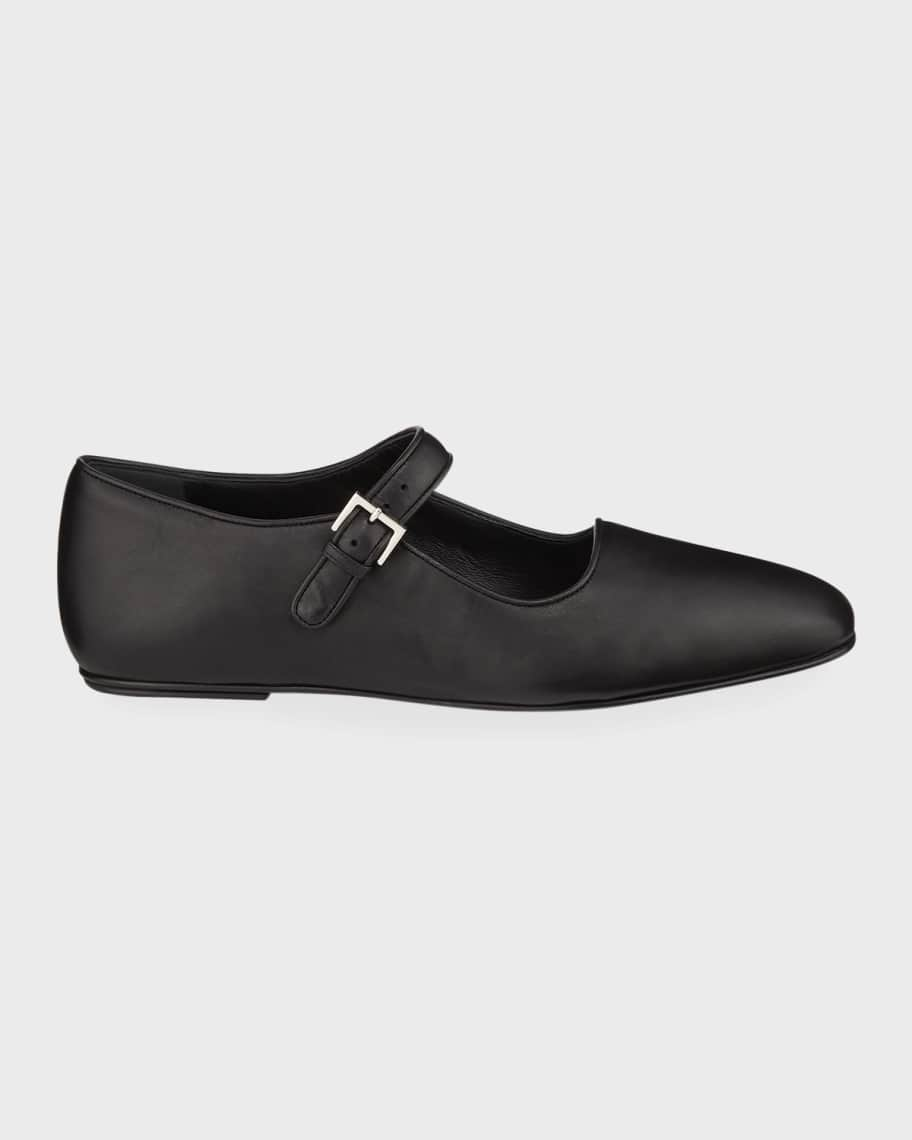 THE ROW Ava Mary Jane Ballerina Flats | Neiman Marcus