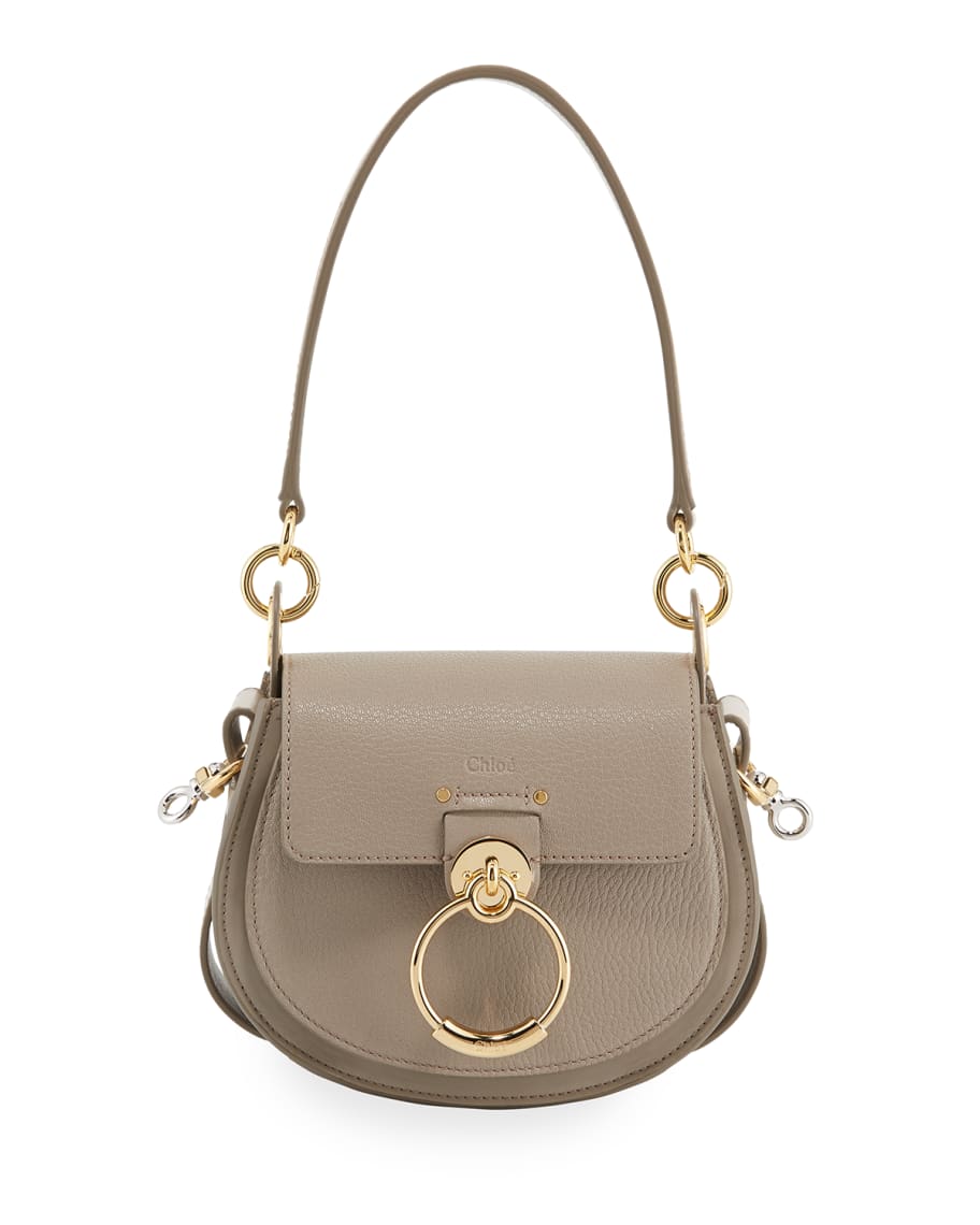 Chloe Tess Chain Crossbody Bag Leather Mini at 1stDibs