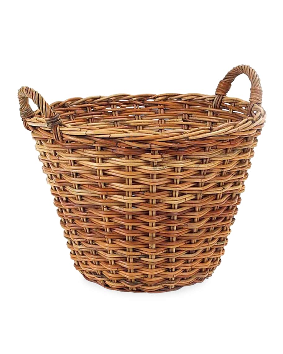 Mainly Baskets French Country Produce Rattan Basket Neiman Marcus