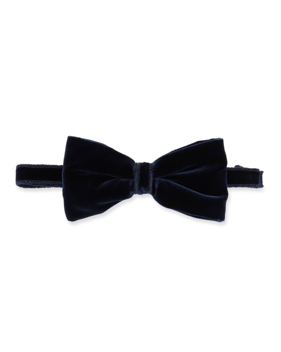Etro Men's Velvet Bow Tie Neiman Marcus