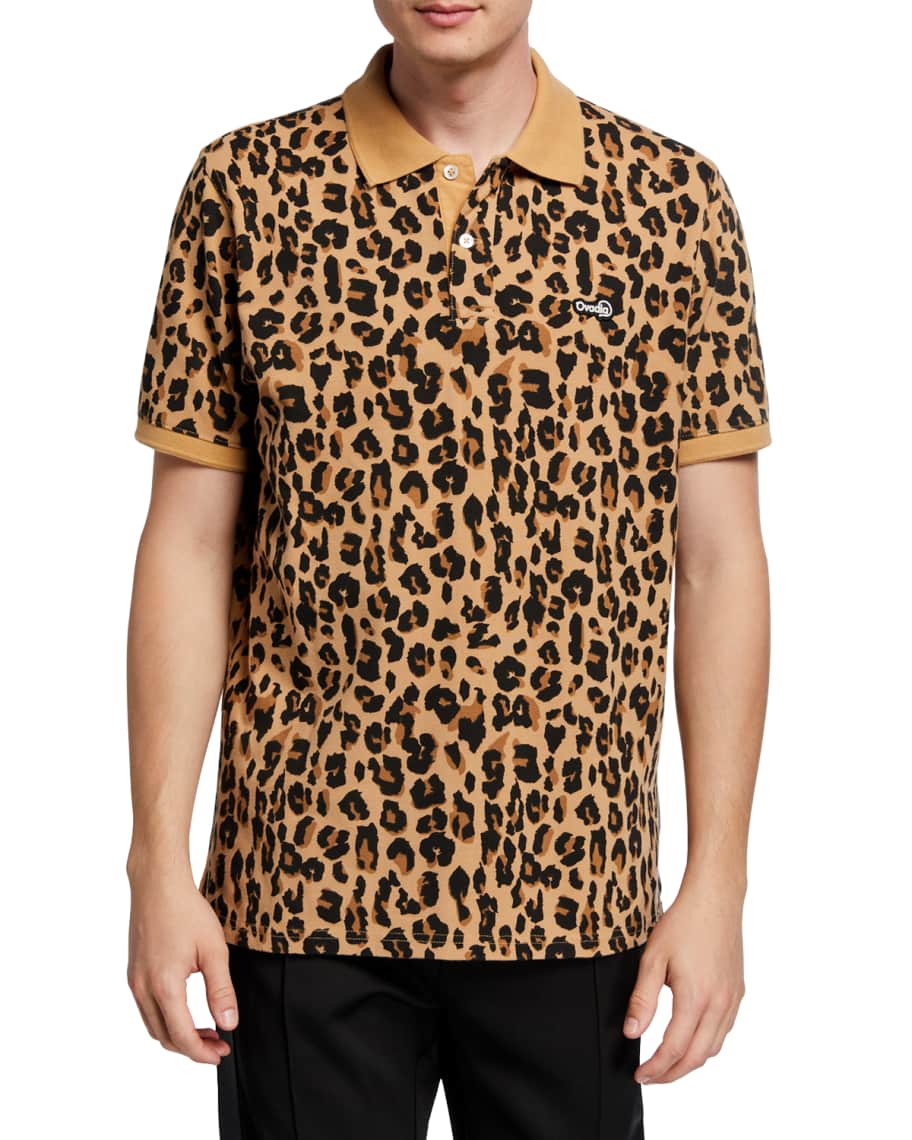 Lacoste leopard deals polo