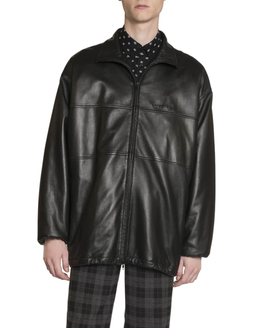 balenciaga sheepskin jacket