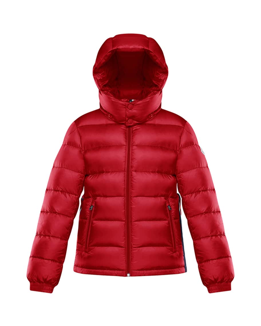 Moncler Kid s New Gastonet Puffer Coat Size 8 14 Neiman Marcus