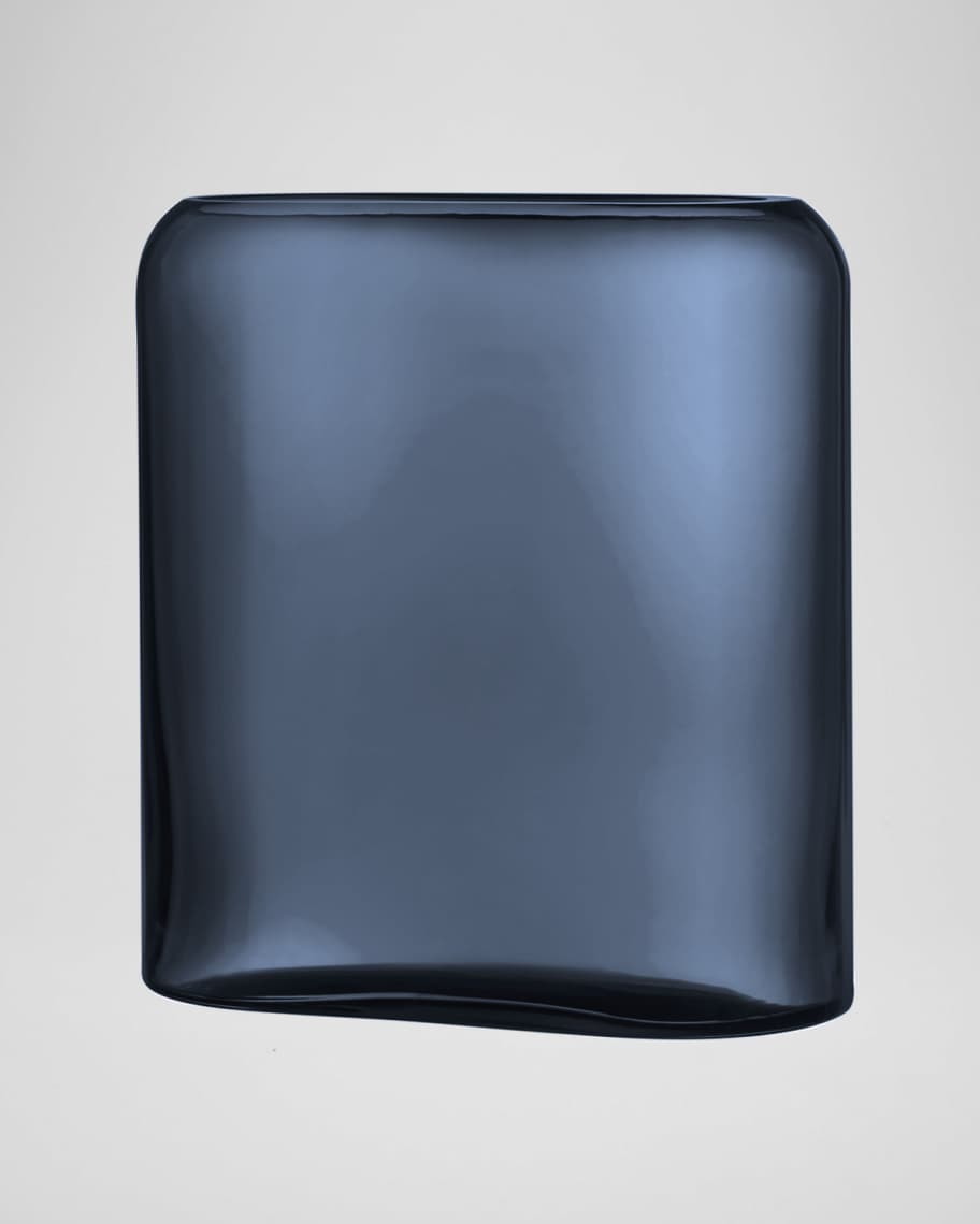 NUDE Layers Medium Vase, Steel