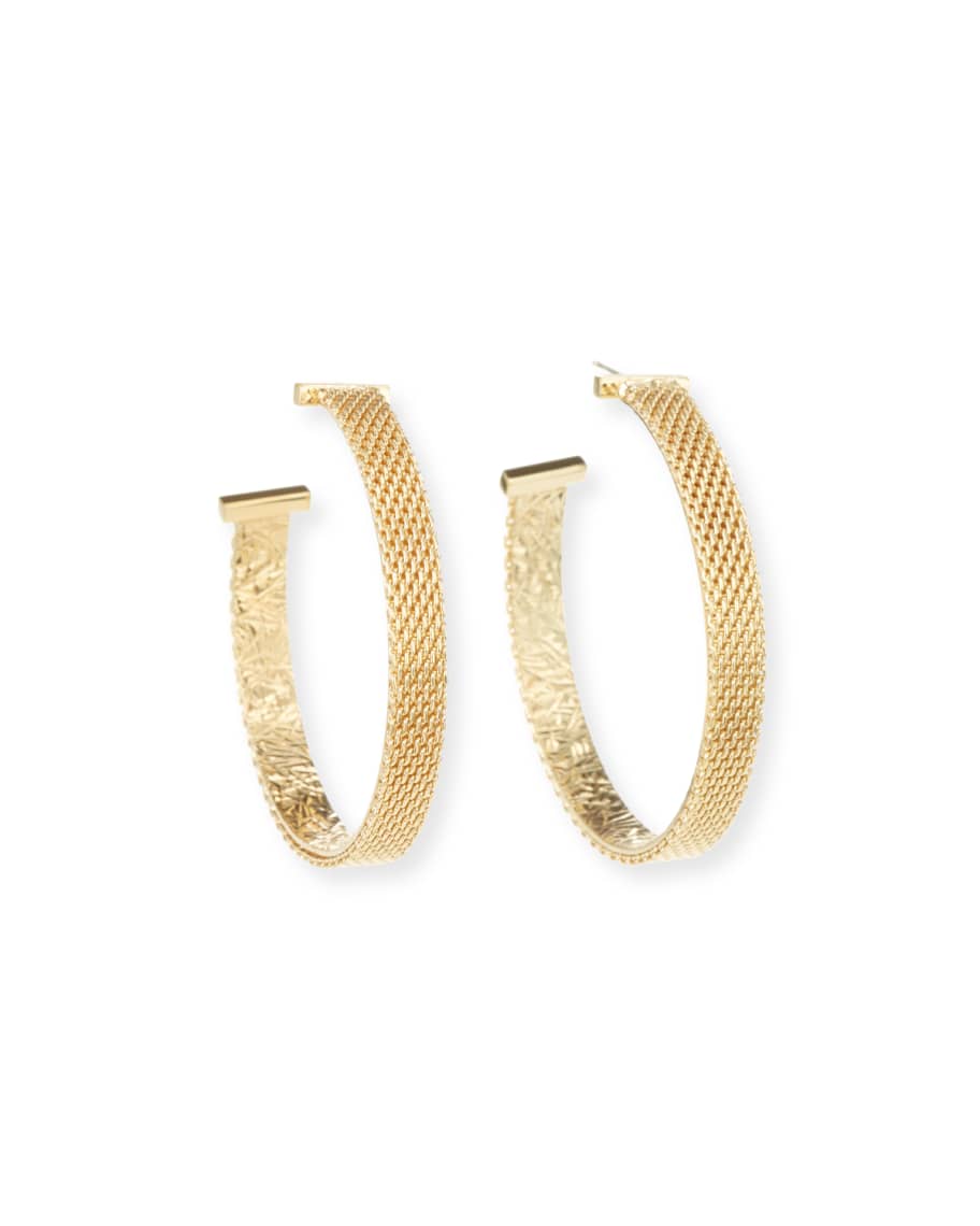 Jennifer Zeuner Josefina Medium Hoop Earrings | Neiman Marcus