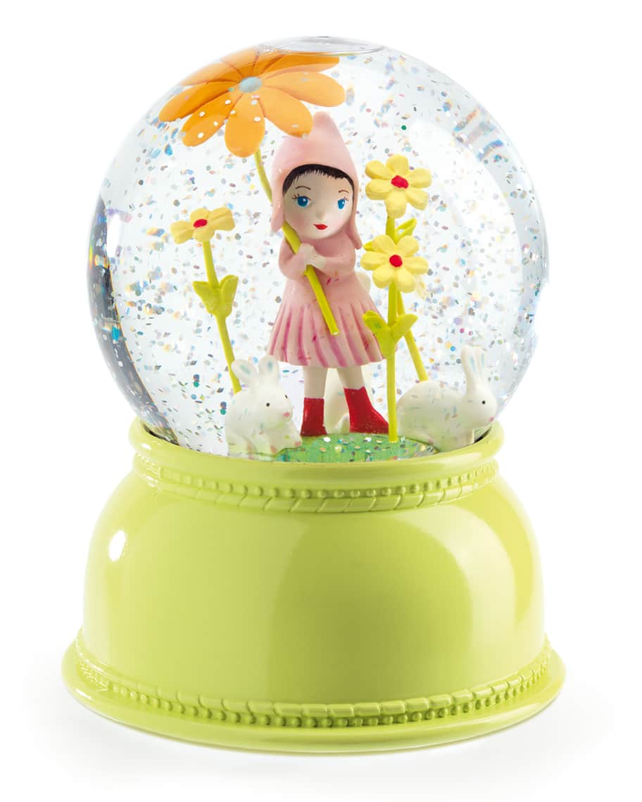 Djeco Sweet Girl Snow Globe Night Light Neiman Marcus