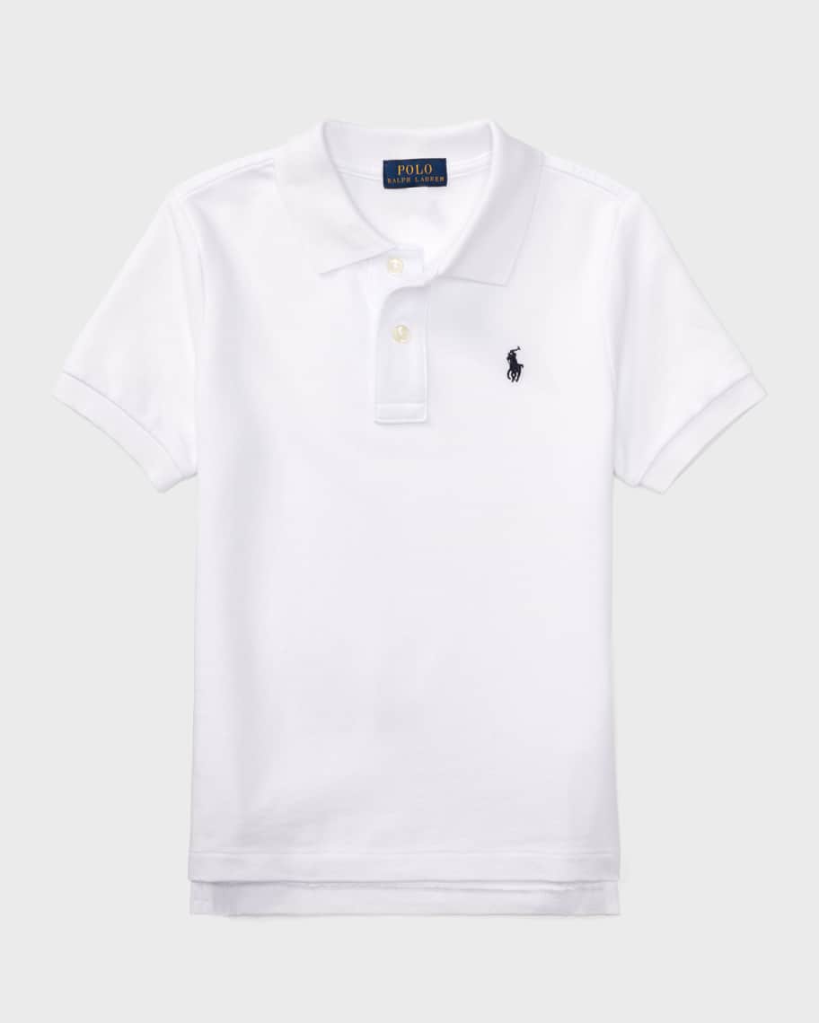 Ralph Lauren Childrenswear Short-Sleeve Logo Embroidery Polo Shirt ...