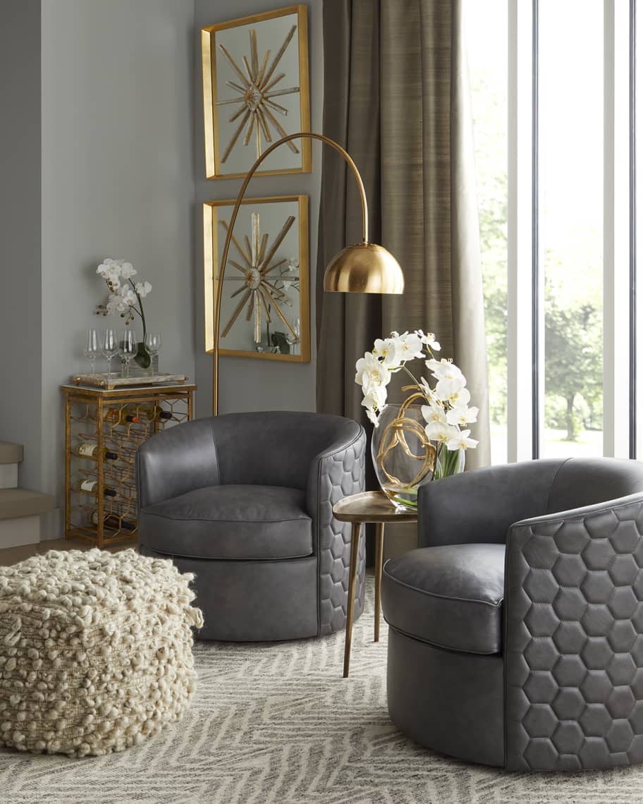 Bernhardt palazzo swivel 2025 chair