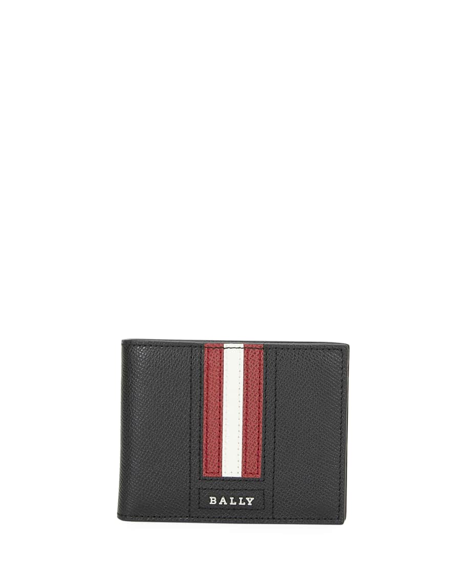 Bally Men s Tevye Trainspotting Stripe Wallet Neiman Marcus