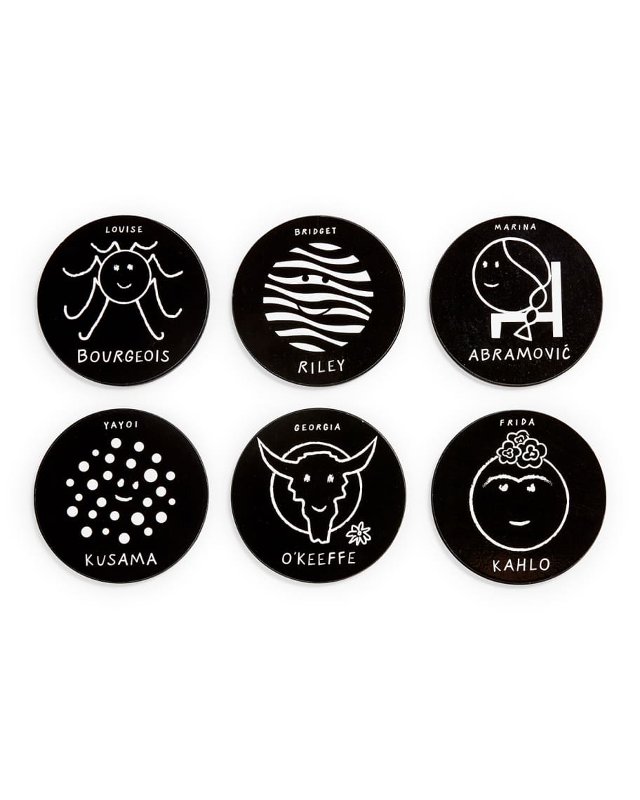 Image 1 of 1: Herstory of Art Coasters, Set of 6