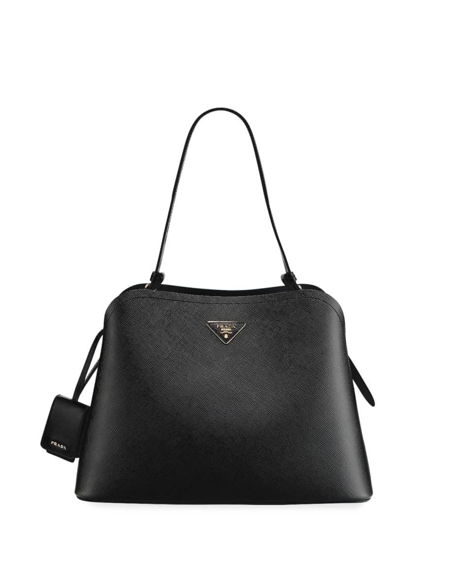 Prada Large Matinee Top-Handle Tote w/ Removable Crossbody Strap ...