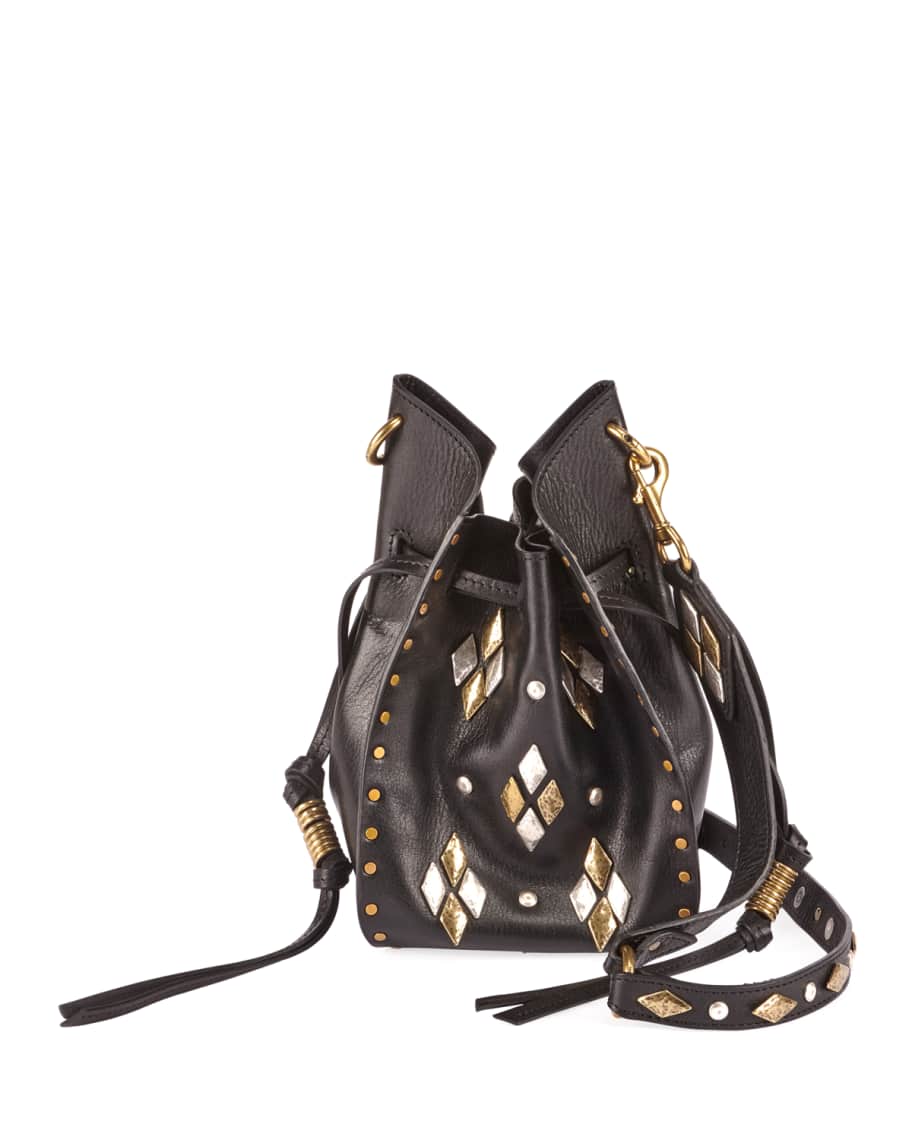 Isabel Marant Radja Embellished Shoulder Bag | Neiman Marcus