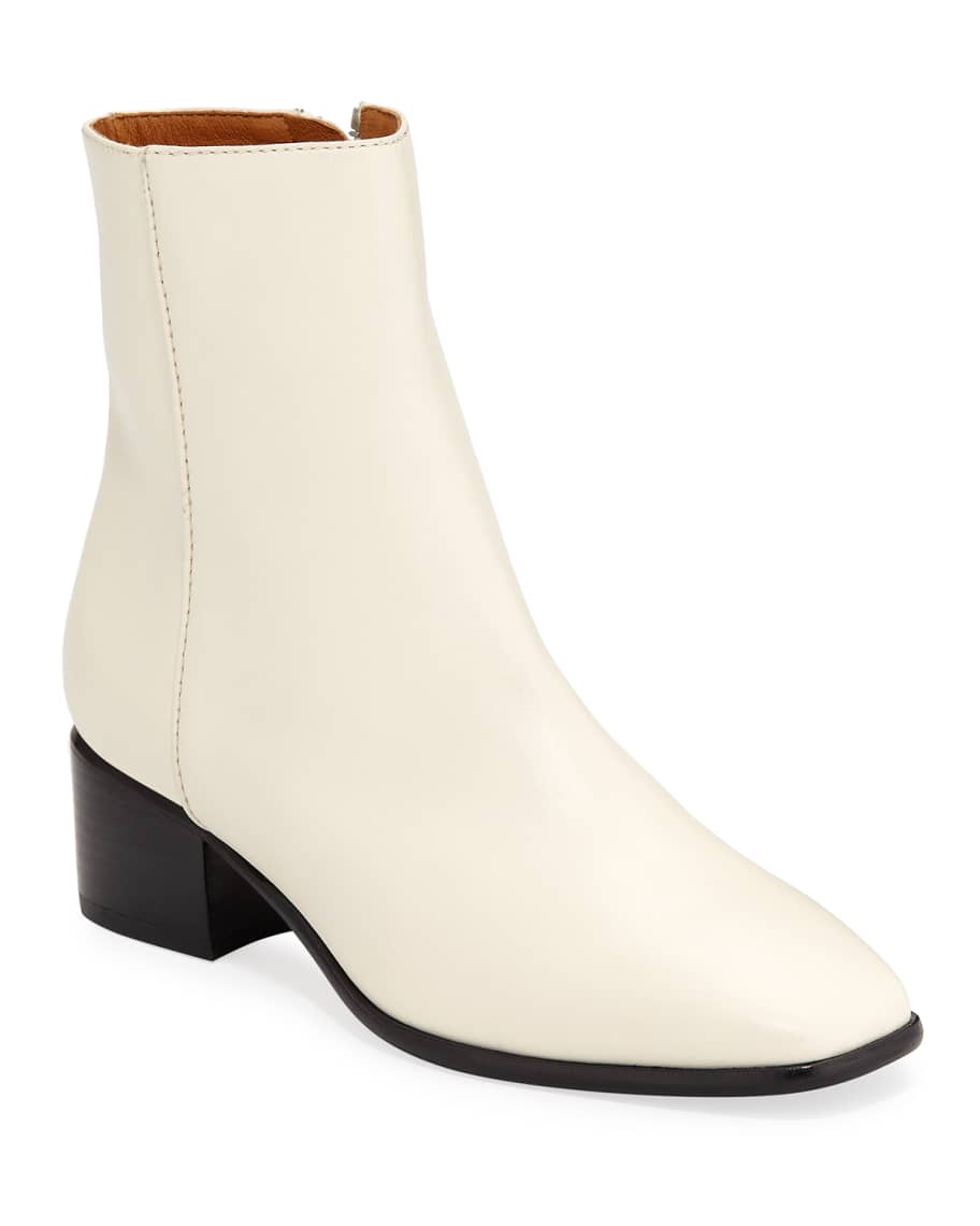 Rag & Bone Aslen Smooth Leather Mid Boots | Neiman Marcus