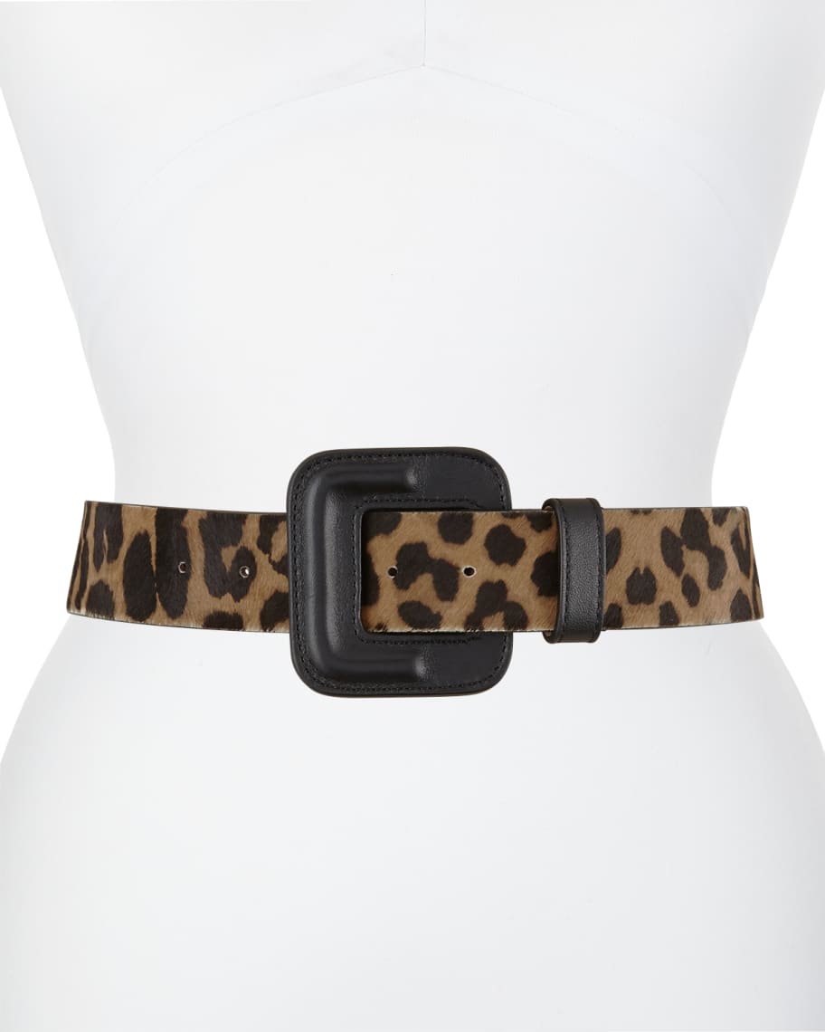 Maeva Leopard Print Belt
